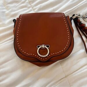 Rebecca Minkoff Leather Shoulder Bag, Camel Leather